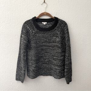 Black & White Boxy Sweater Cozy